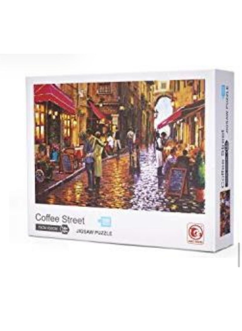 Coffee Street Jigsaw Puzzle – 1000 Pieces